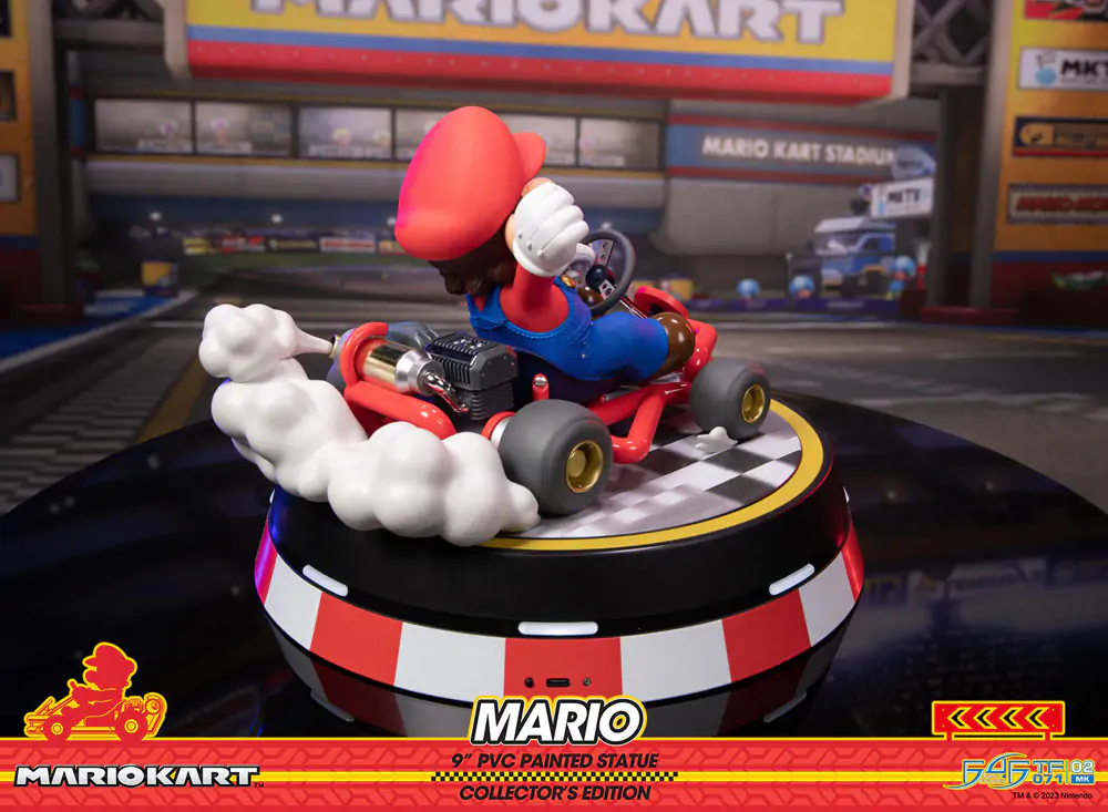 Mario Kart PVC Socha Mario Collector's Edition 22 cm produktová fotografia