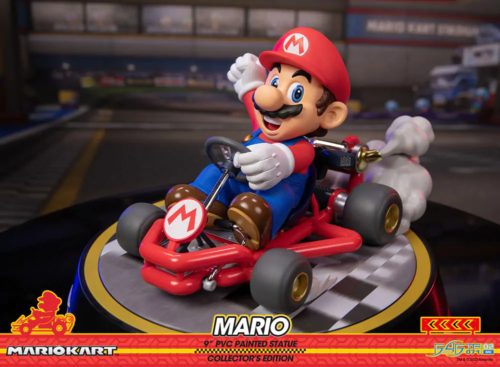 Mario Kart PVC Socha Mario Collector's Edition 22 cm produktová fotografia