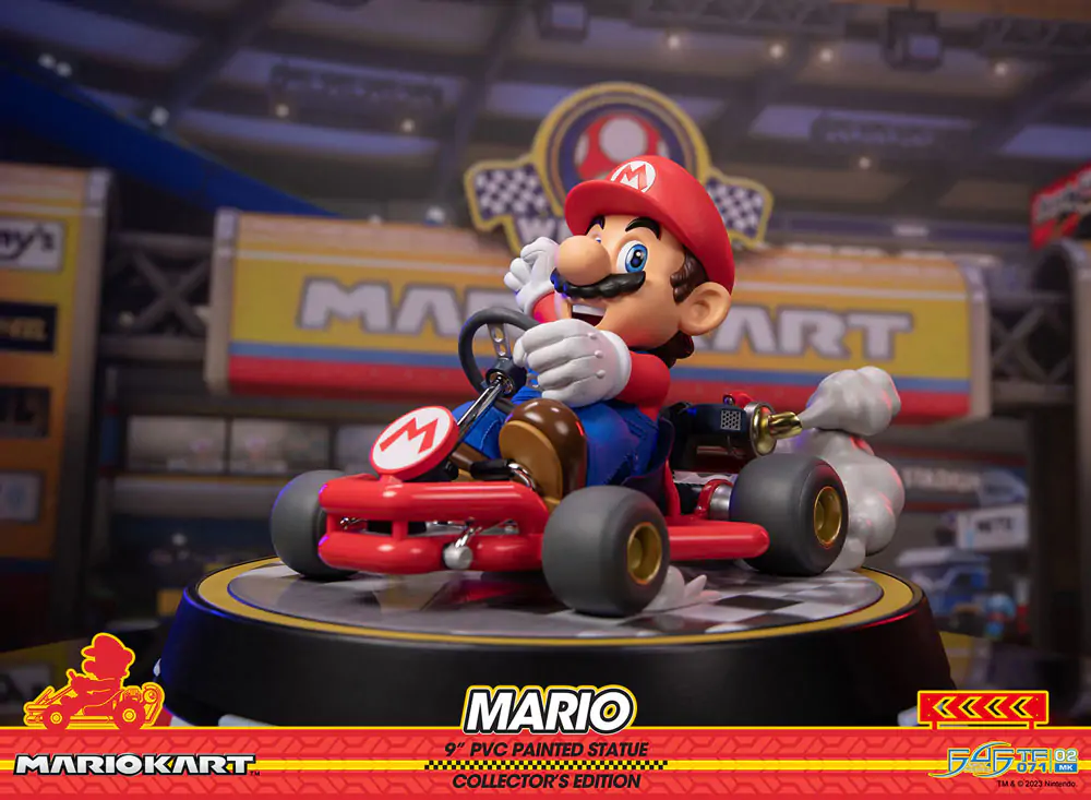 Mario Kart PVC Socha Mario Collector's Edition 22 cm produktová fotografia