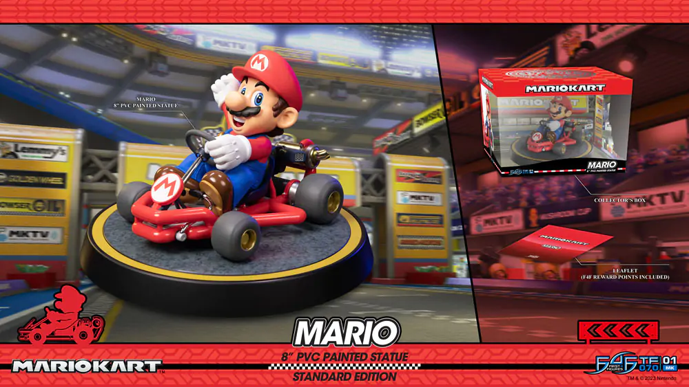 Mario Kart PVC Socha Mario Standard Edition 19 cm produktová fotografia