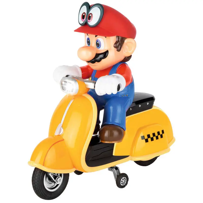 Mario Kart Mario rádiom ovládaný motorový skúter produktová fotografia