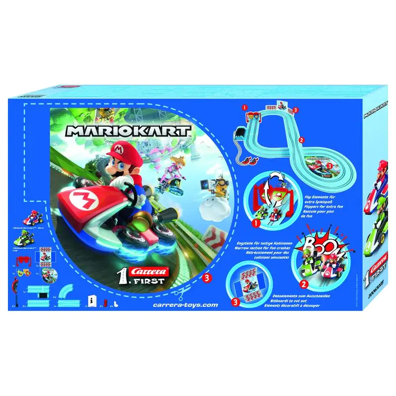 Mario Kart Mario vs Luigi závodný okruh produktová fotografia