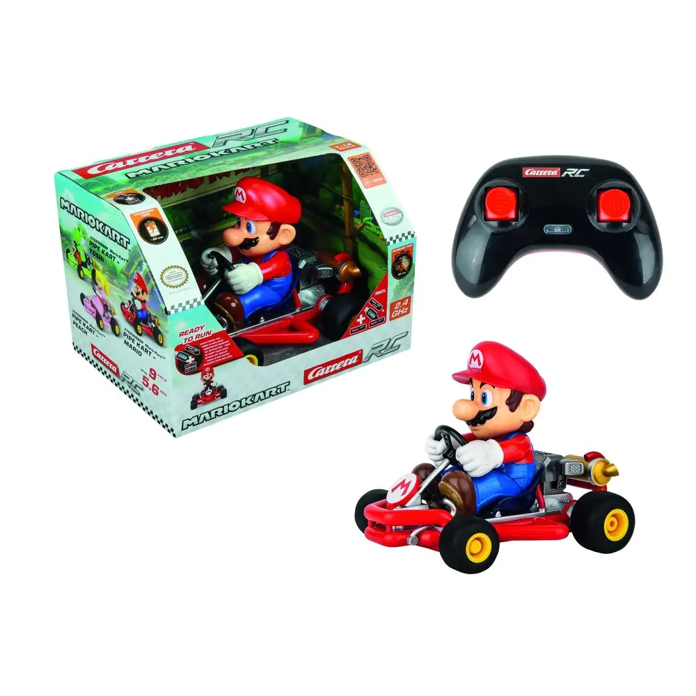 Mario Kart Pipe Kart auto na diaľkové ovládanie produktová fotografia