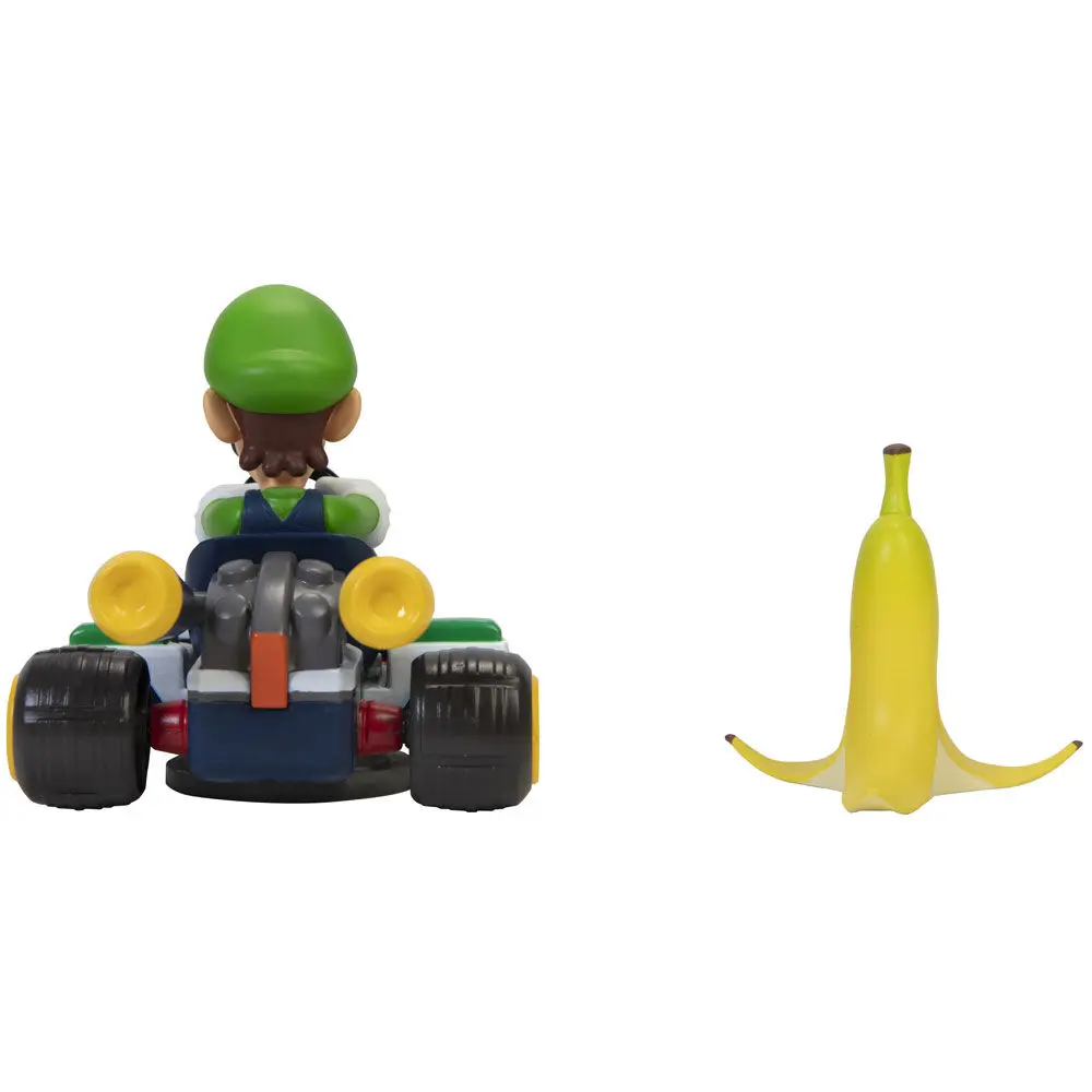 Mario Kart spinout Luigi Kart figúrka 6cm produktová fotografia