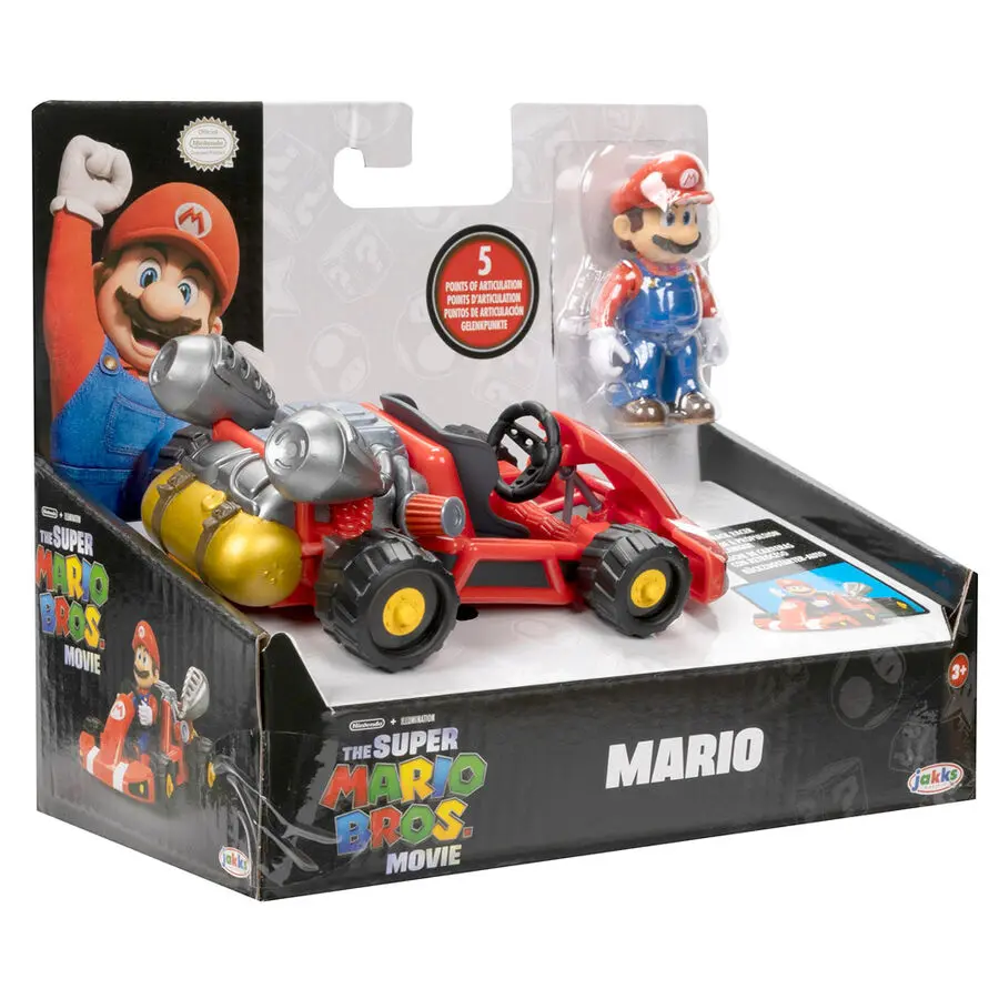 Mario Kart The Movie Super Mario Kart figúrka 7 cm produktová fotografia