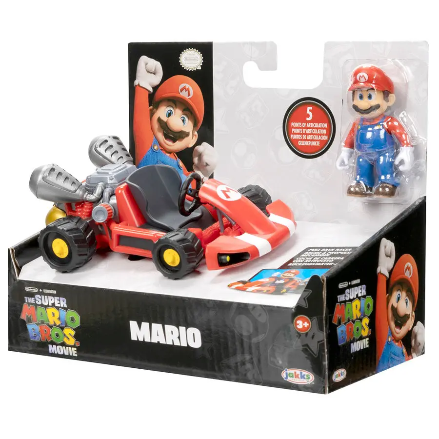 Mario Kart The Movie Super Mario Kart figúrka 7 cm produktová fotografia