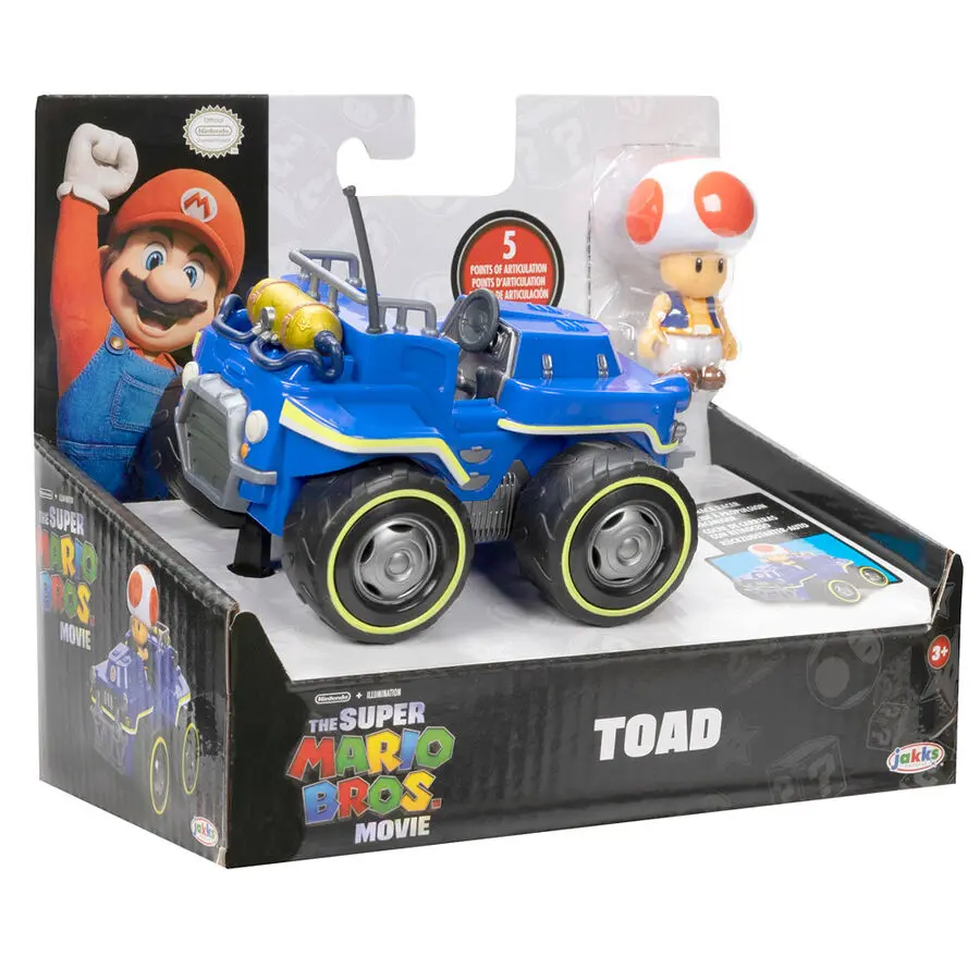 Figúrka Mario Kart The Movie Toad Kart 7 cm termékfotó