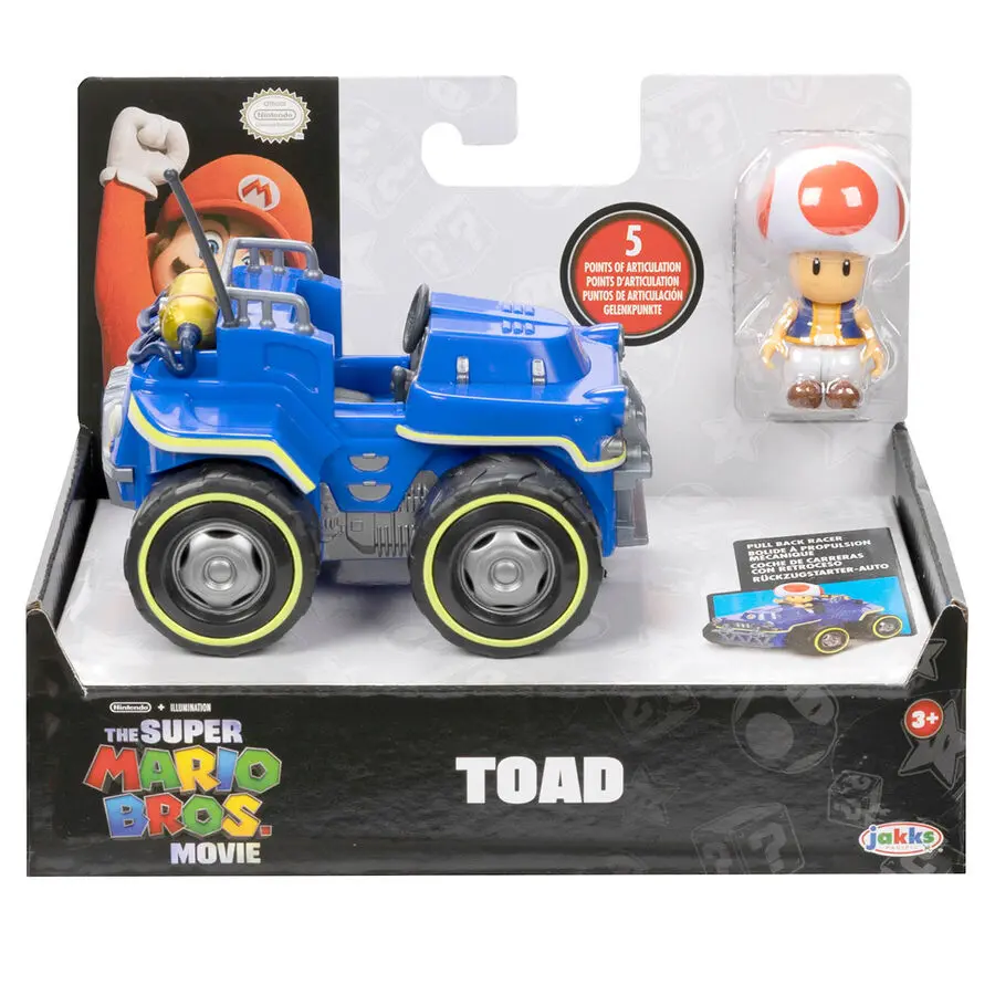 Figúrka Mario Kart The Movie Toad Kart 7 cm termékfotó