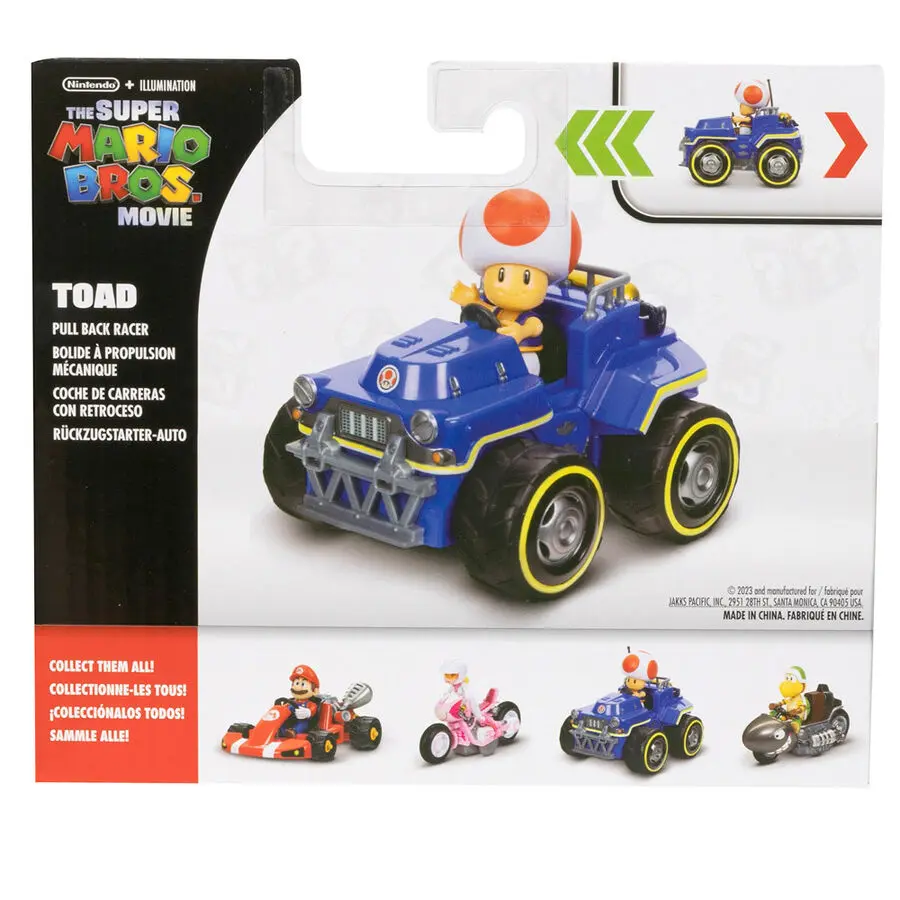 Figúrka Mario Kart The Movie Toad Kart 7 cm termékfotó