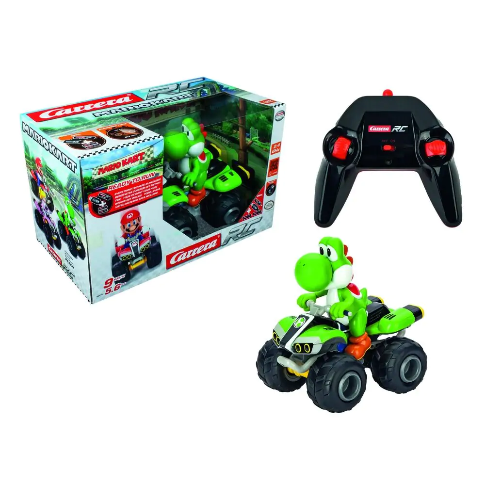 Mario Kart Yoshi Rádiofrekvenčná štvorkolka produktová fotografia