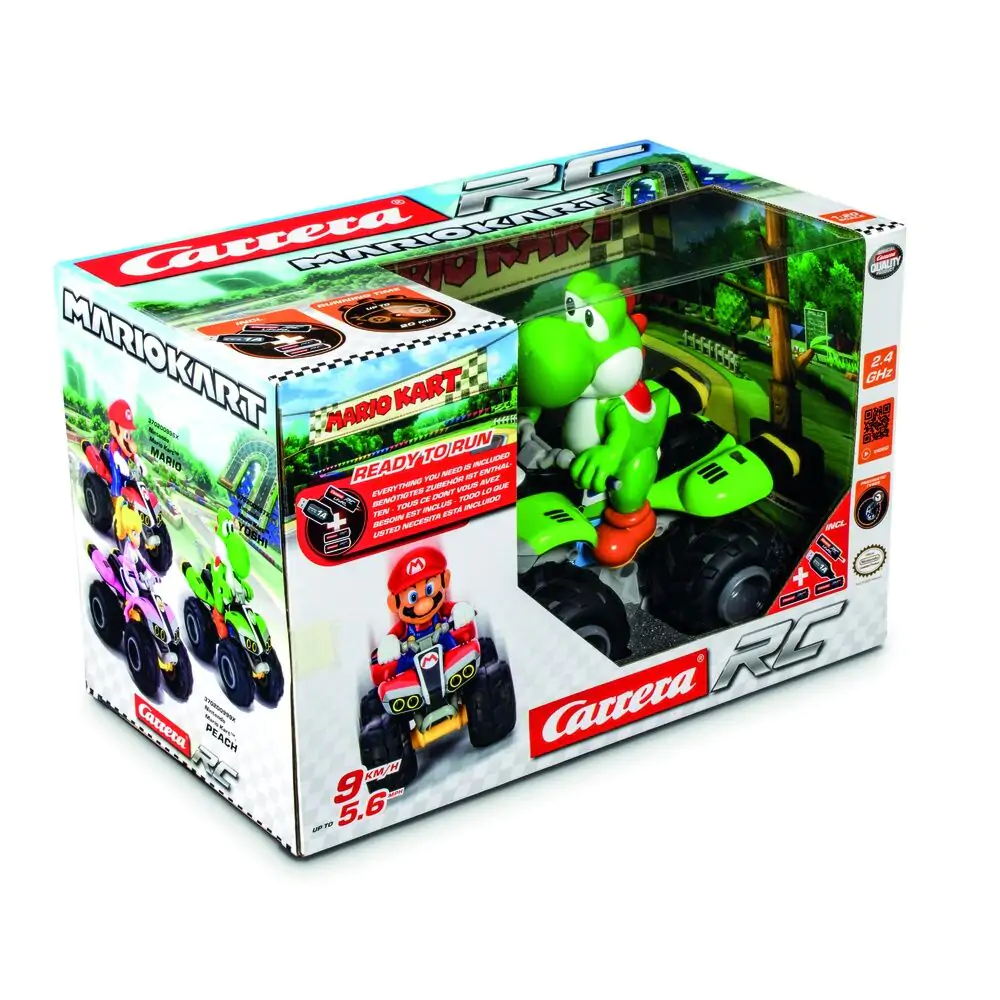 Mario Kart Yoshi Rádiofrekvenčná štvorkolka produktová fotografia