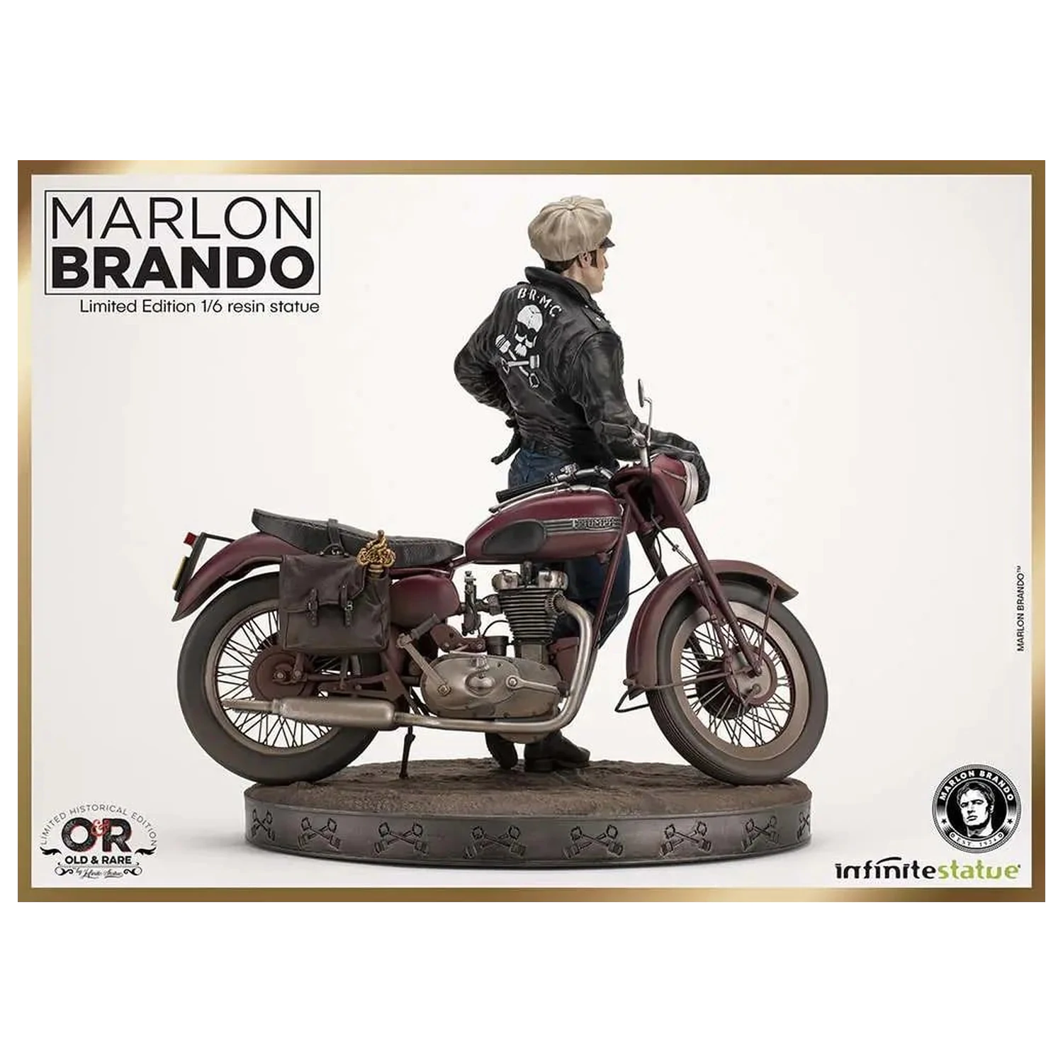 Marlon Brando s Bike Statue Limited Ed. 1/6 30cm produktová fotografia