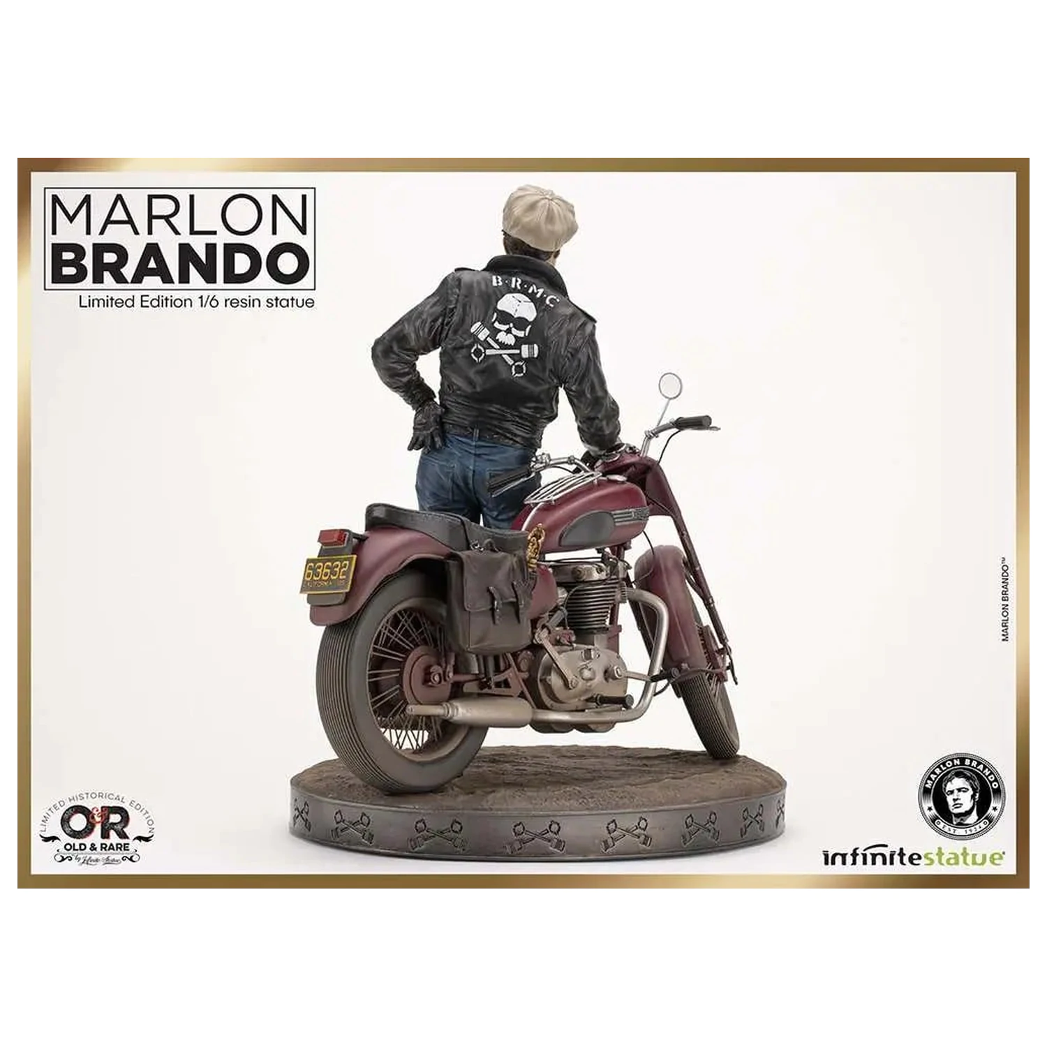 Marlon Brando s Bike Statue Limited Ed. 1/6 30cm produktová fotografia