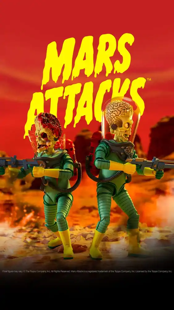 Mars Attacks Ultimates Action Figure Martian Wave 1 18 cm termékfotó