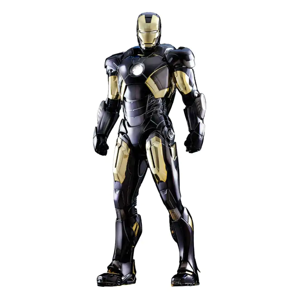 Marvel&#039;s The Avengers Diecast Movie Masterpiece akčná figúrka 1/6 Iron Man Mark VII (Black &amp; Gold Version) 32 cm produktová fotografia