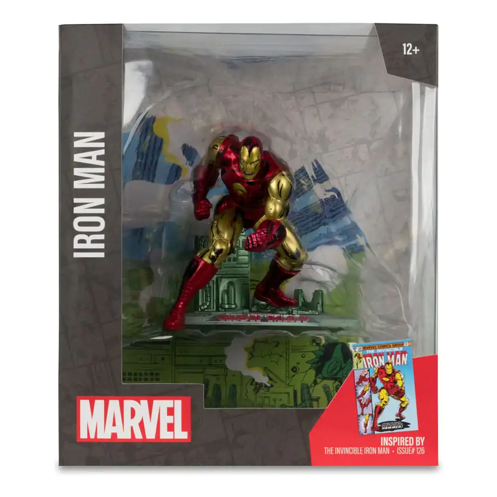 Marvel PVC figúrka 1/10 Iron Man (The Invincible Iron Man #126) 11 cm termékfotó