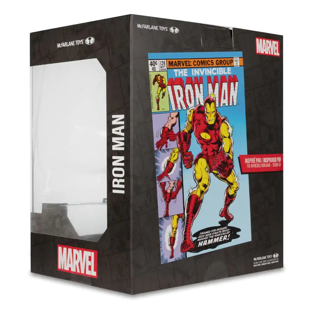 Marvel PVC figúrka 1/10 Iron Man (The Invincible Iron Man #126) 11 cm termékfotó