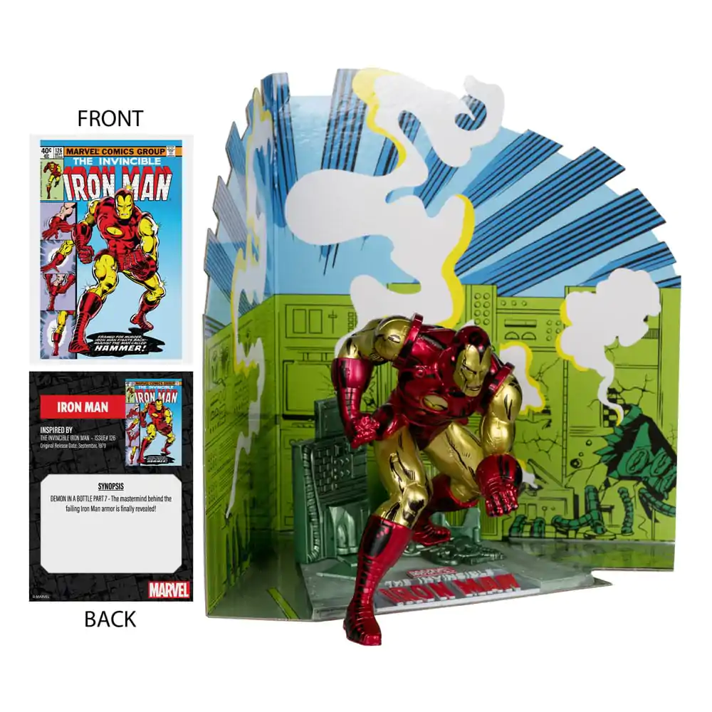 Marvel PVC figúrka 1/10 Iron Man (The Invincible Iron Man #126) 11 cm termékfotó