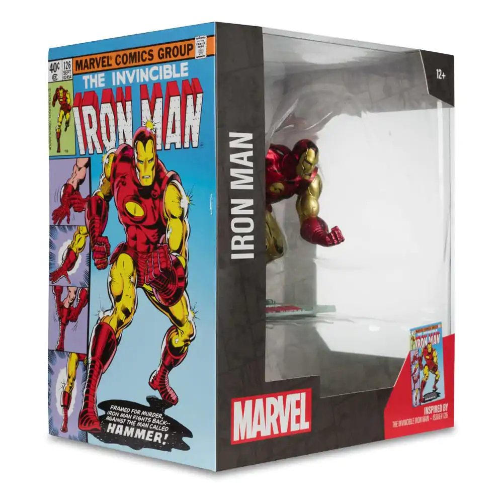 Marvel PVC figúrka 1/10 Iron Man (The Invincible Iron Man #126) 11 cm termékfotó