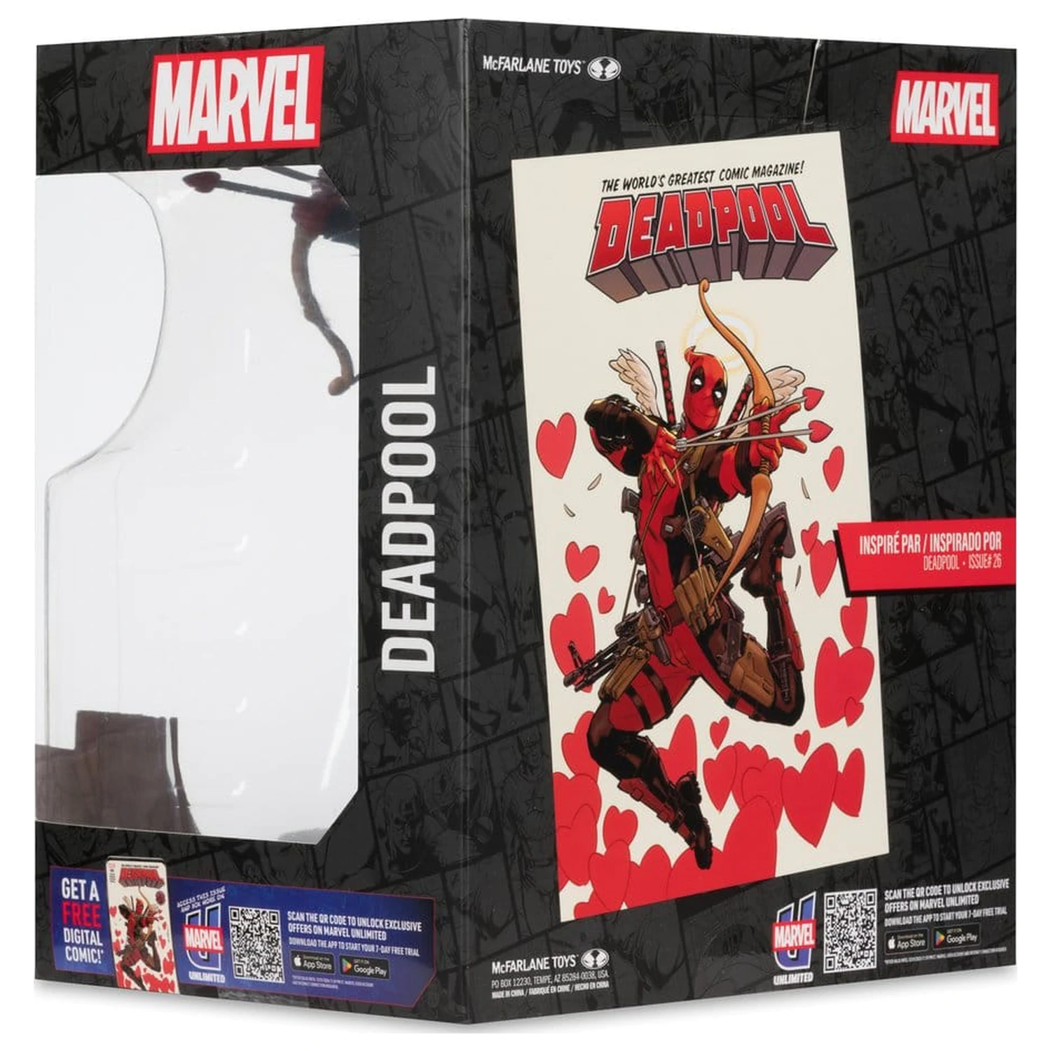 Marvel socha v mierke 1/10 Deadpool (Deadpool #26) 20 cm produktová fotografia