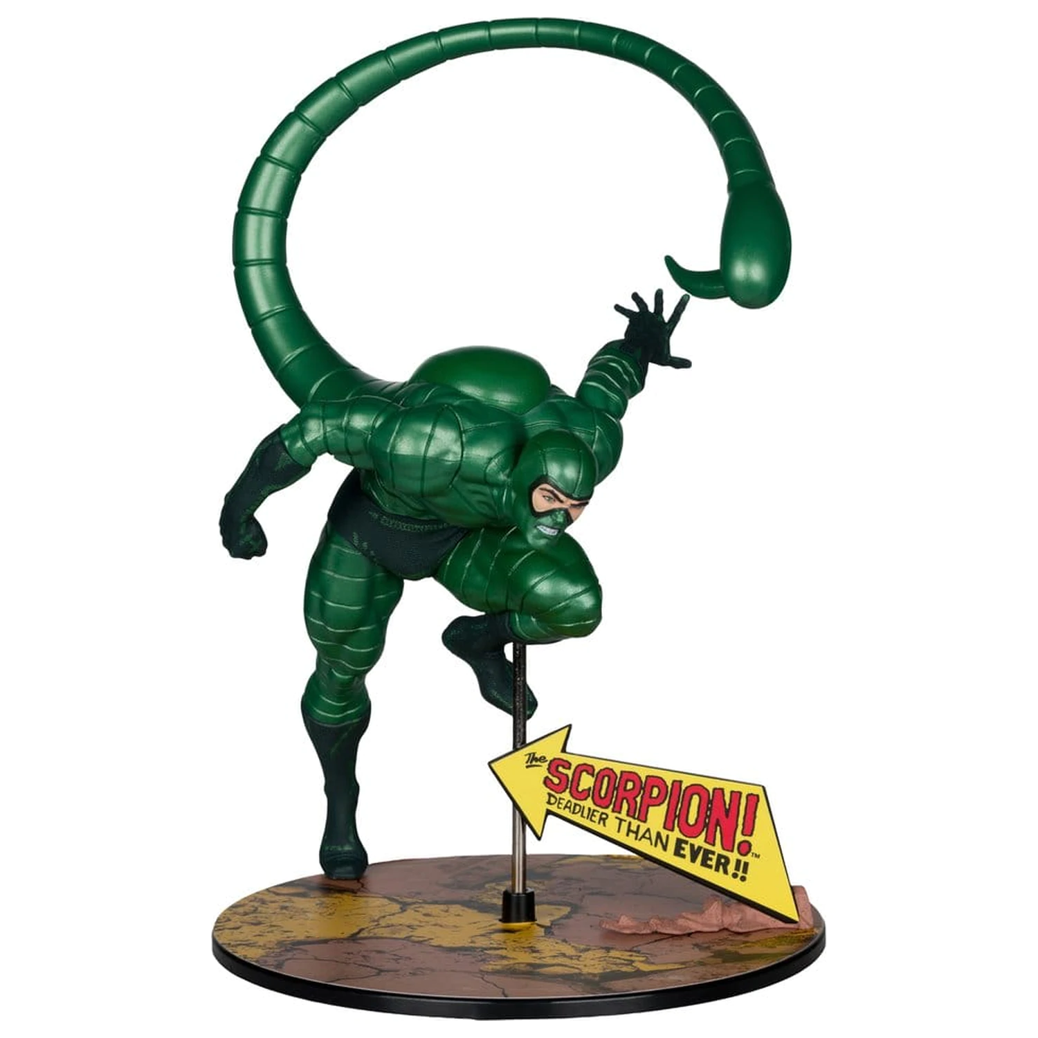 Marvel PVC socha 1/10 Scorpion (Metallic) (The Amazing Spider-Man #318) (Gold Label) 18 cm produktová fotografia