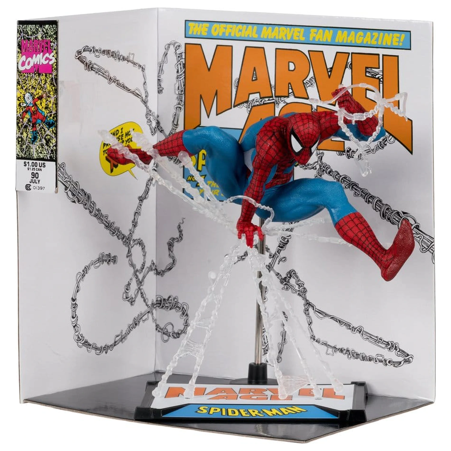 Marvel PVC socha 1/10 Spider-Man (Marvel Age #90) 18 cm produktová fotografia