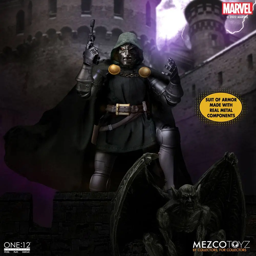 Marvel Akčná figúrka 1/12 Doctor Doom 17 cm produktová fotografia
