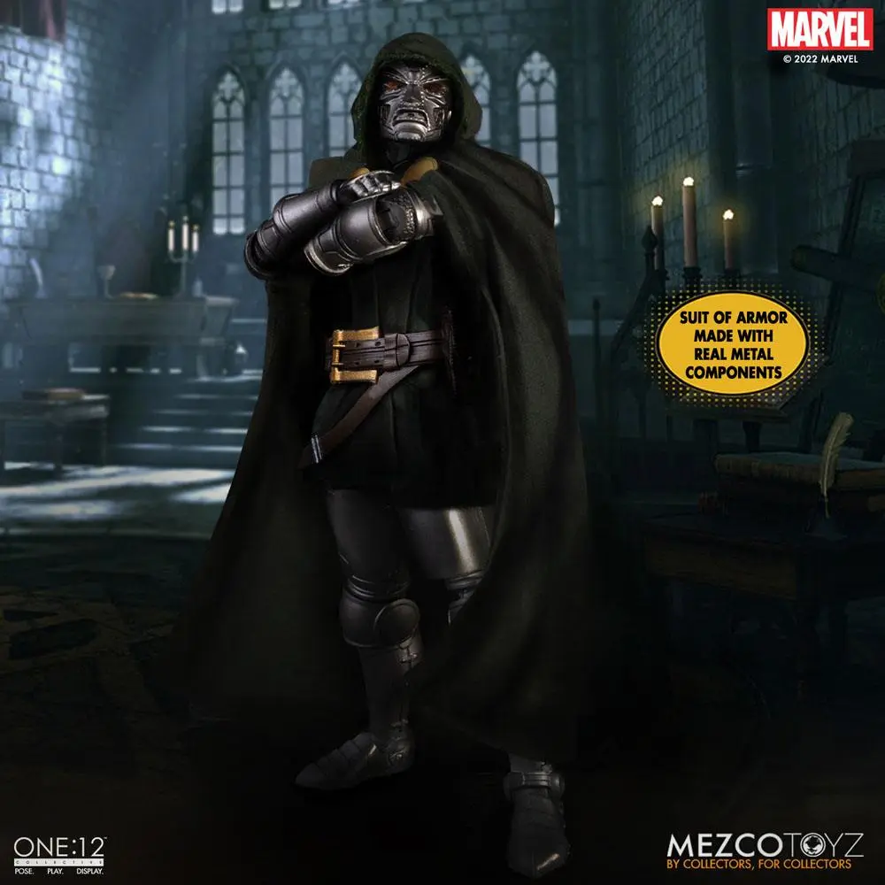 Marvel Akčná figúrka 1/12 Doctor Doom 17 cm produktová fotografia
