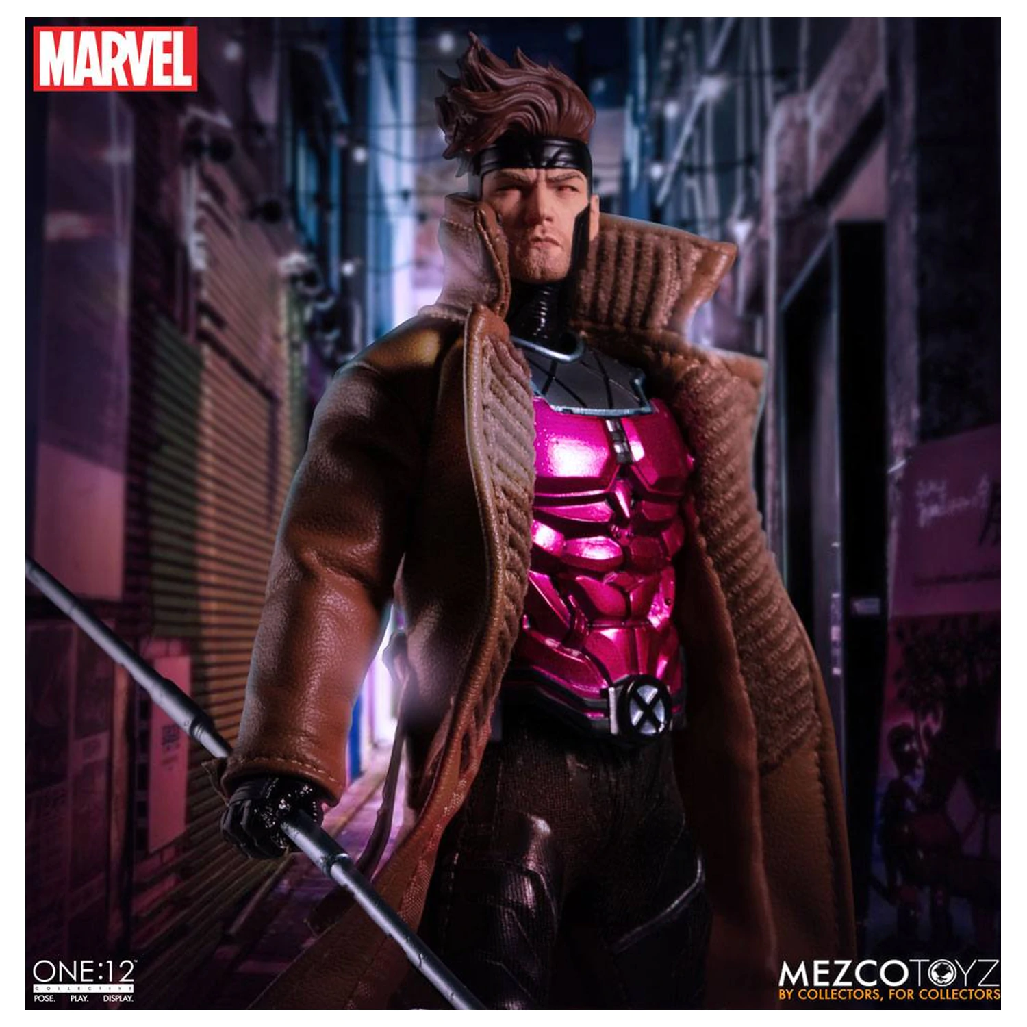Marvel Akčná figúrka 1/12 Gambit 17 cm produktová fotografia