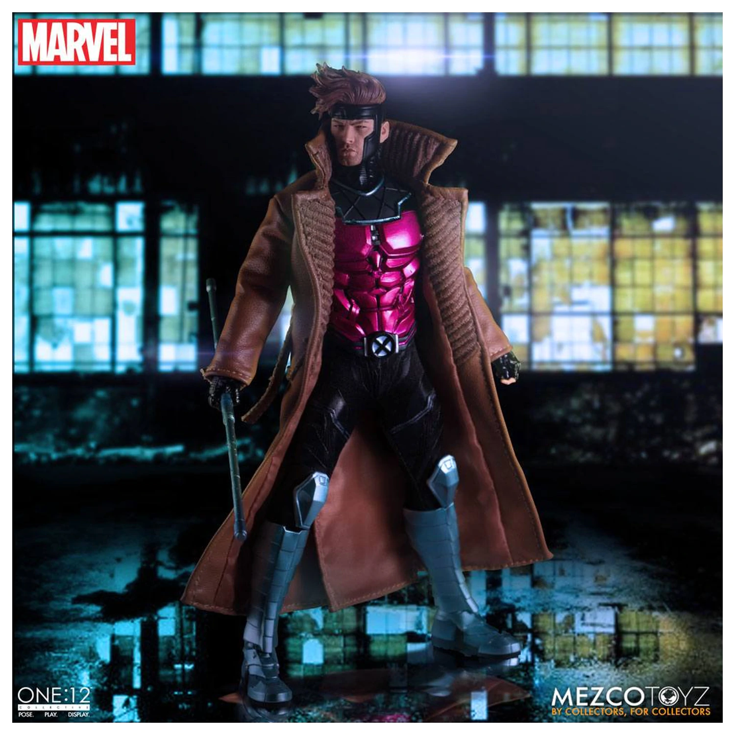 Marvel Akčná figúrka 1/12 Gambit 17 cm produktová fotografia
