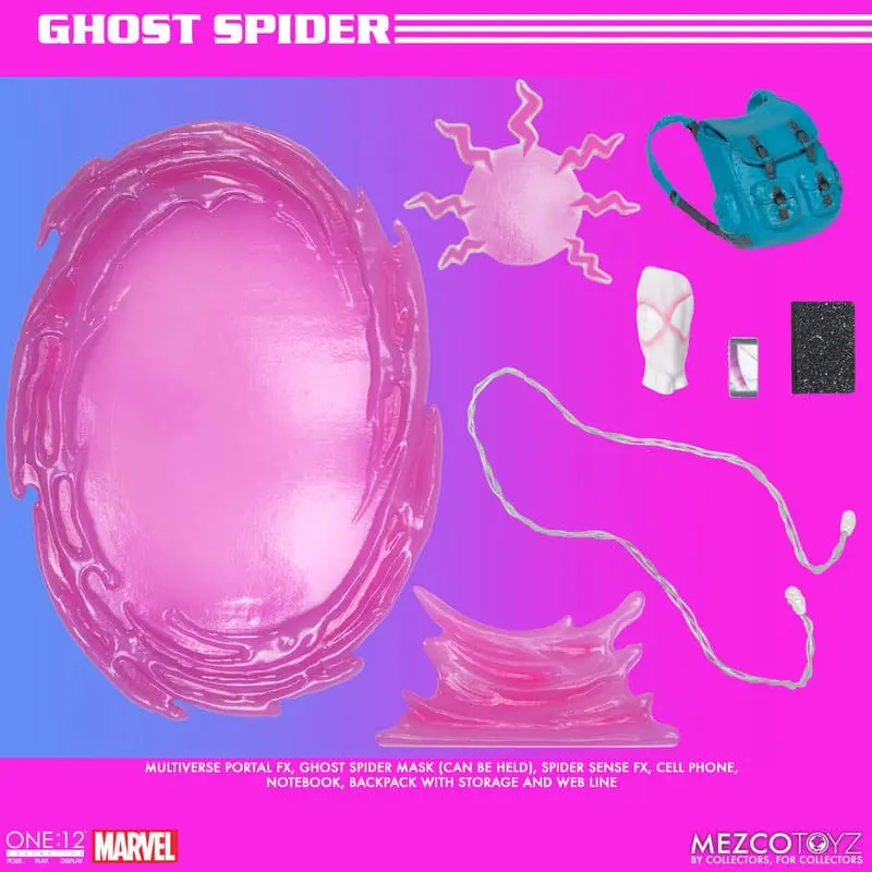 Marvel Action Figúrka 1/12 Ghost-Spider from Earth-65 16 cm termékfotó