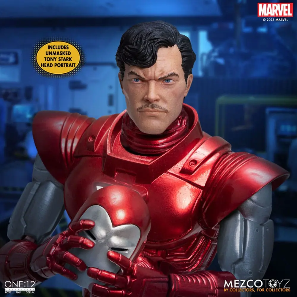 Marvel akčná figúrka 1/12 Iron Man (Silver Centurion Edition) 16 cm termékfotó