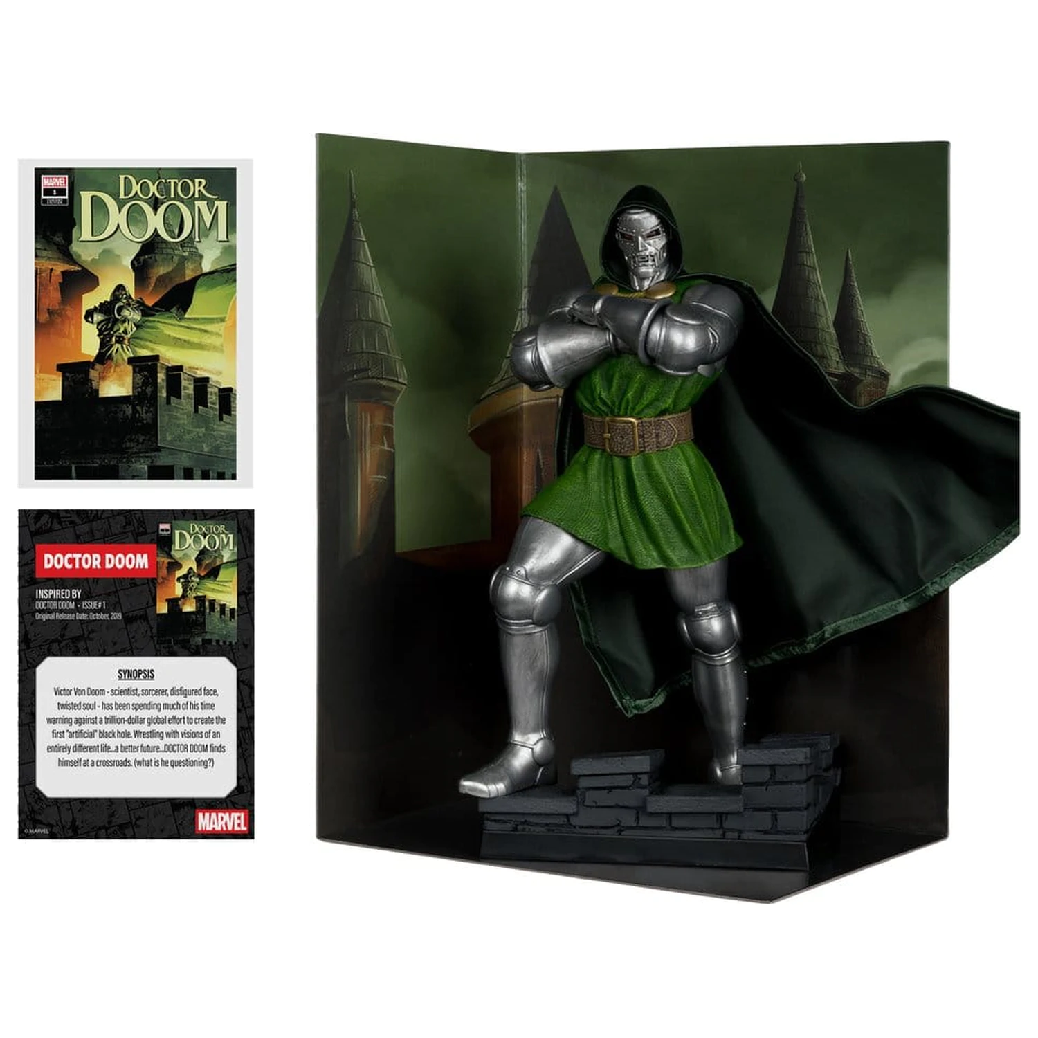 Marvel 1/6 socha Doctor Doom (Doctor Doom #1) 28 cm produktová fotografia