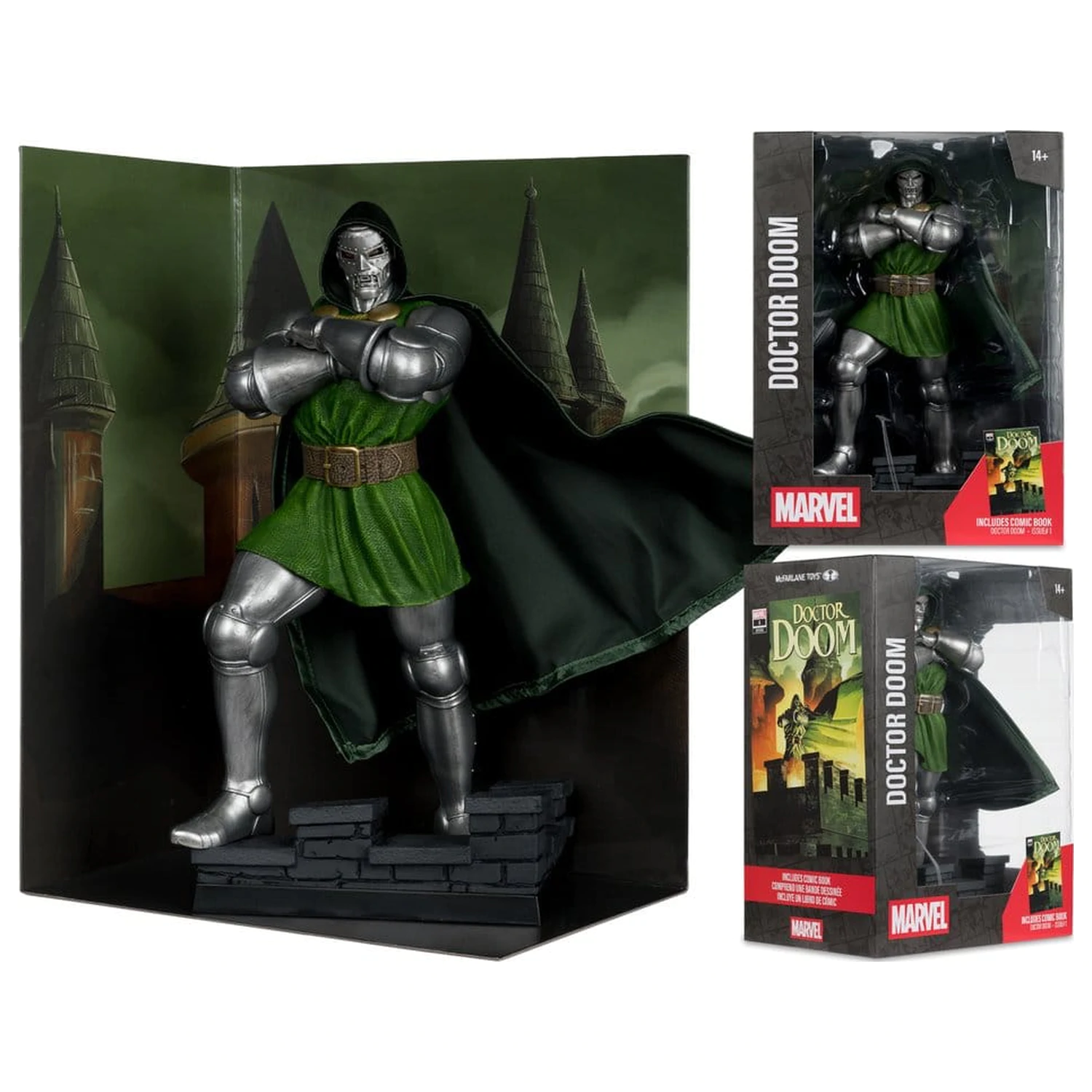 Marvel 1/6 socha Doctor Doom (Doctor Doom #1) 28 cm produktová fotografia