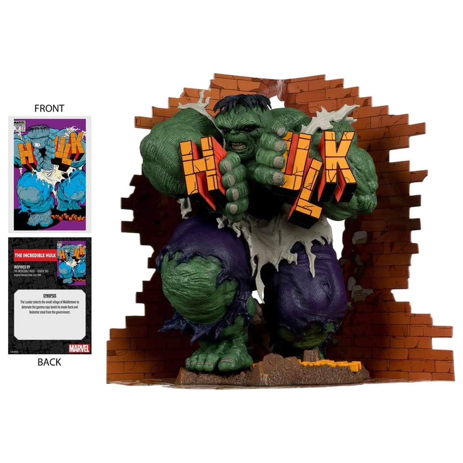Marvel PVC socha 1/6 Hulk (The Incredible Hulk #345) (Gold Label) produktová fotografia