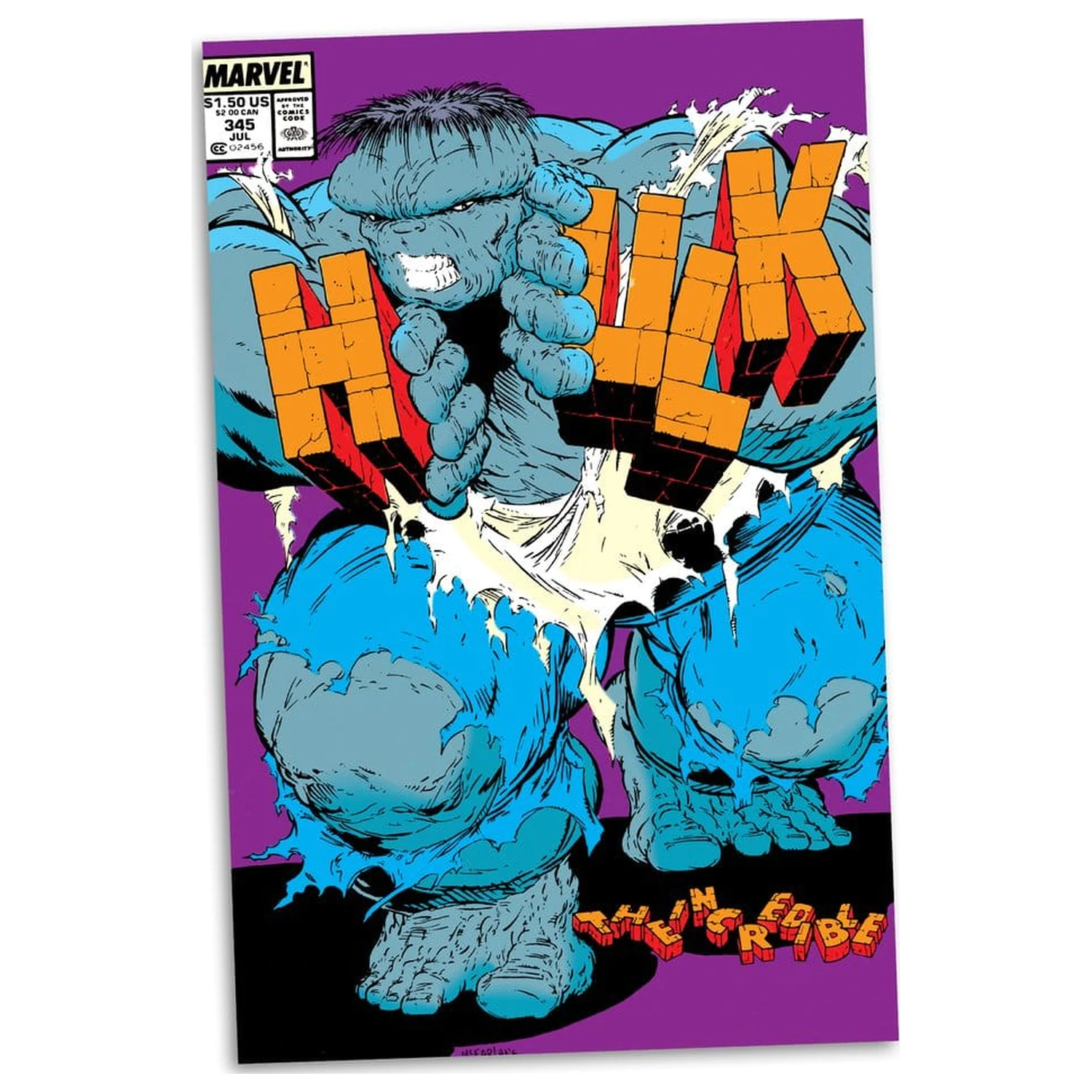 Marvel PVC socha 1/6 Hulk (The Incredible Hulk #345) (Gold Label) produktová fotografia