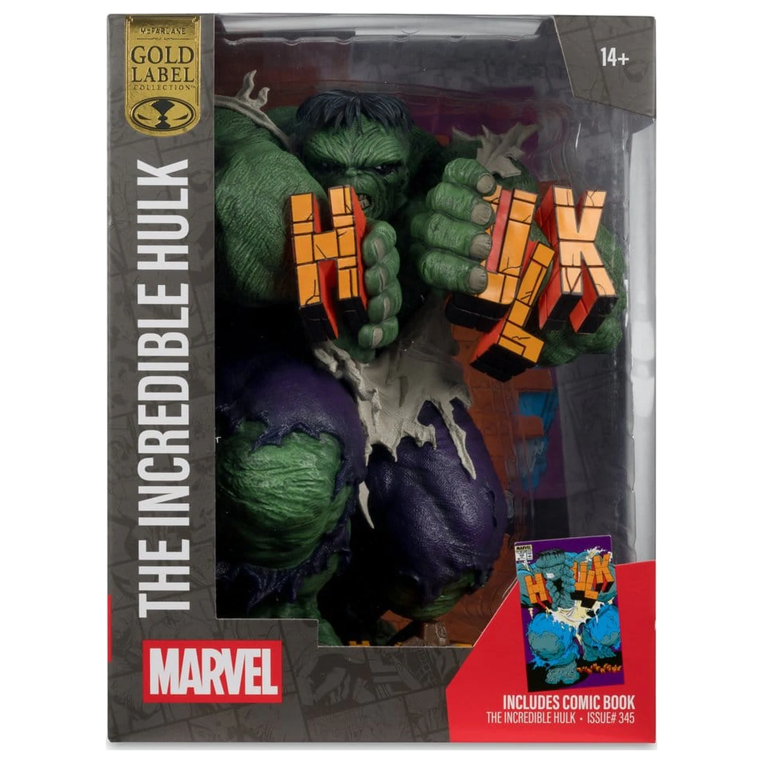 Marvel PVC socha 1/6 Hulk (The Incredible Hulk #345) (Gold Label) produktová fotografia