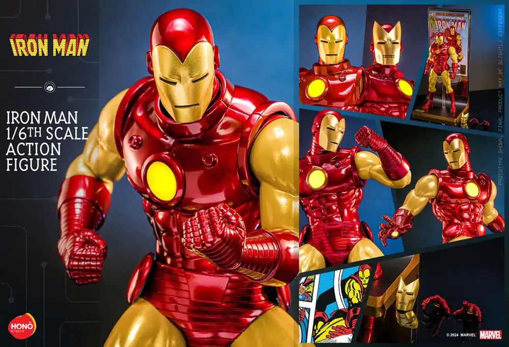 Marvel Action Figúrka 1/6 Iron Man 32 cm termékfotó