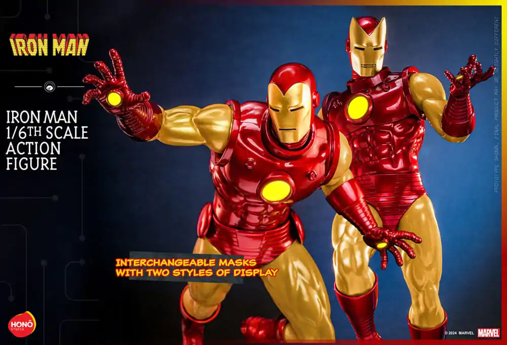 Marvel Action Figúrka 1/6 Iron Man 32 cm termékfotó