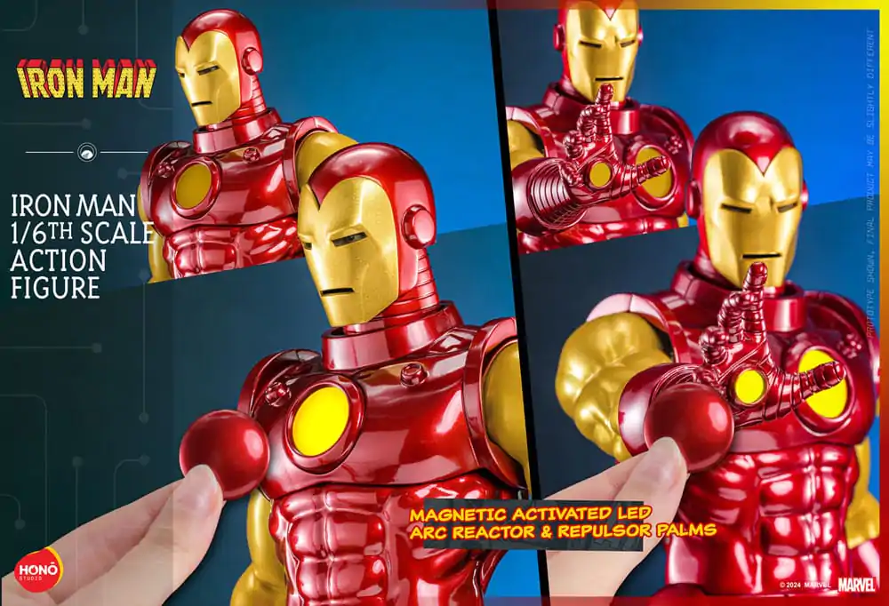 Marvel Action Figúrka 1/6 Iron Man 32 cm termékfotó