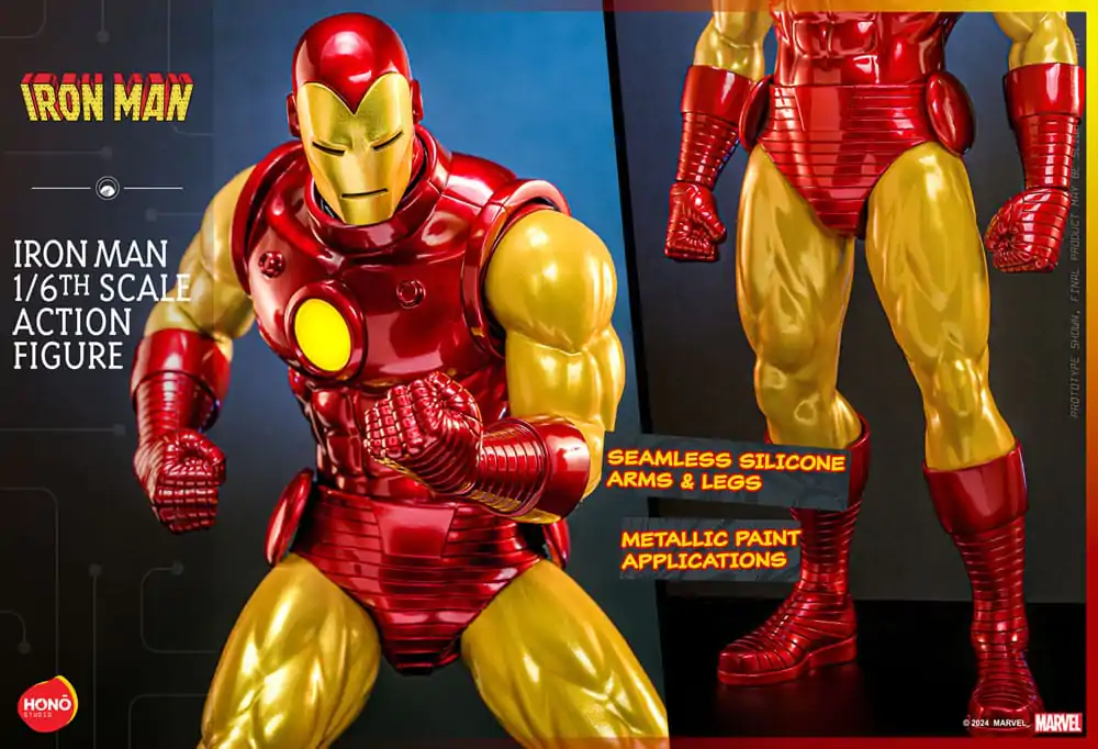 Marvel Action Figúrka 1/6 Iron Man 32 cm termékfotó