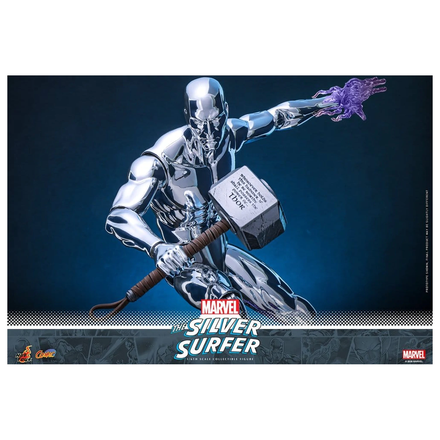 Marvel akčná figúrka 1/6 Silver Surfer 32 cm produktová fotografia