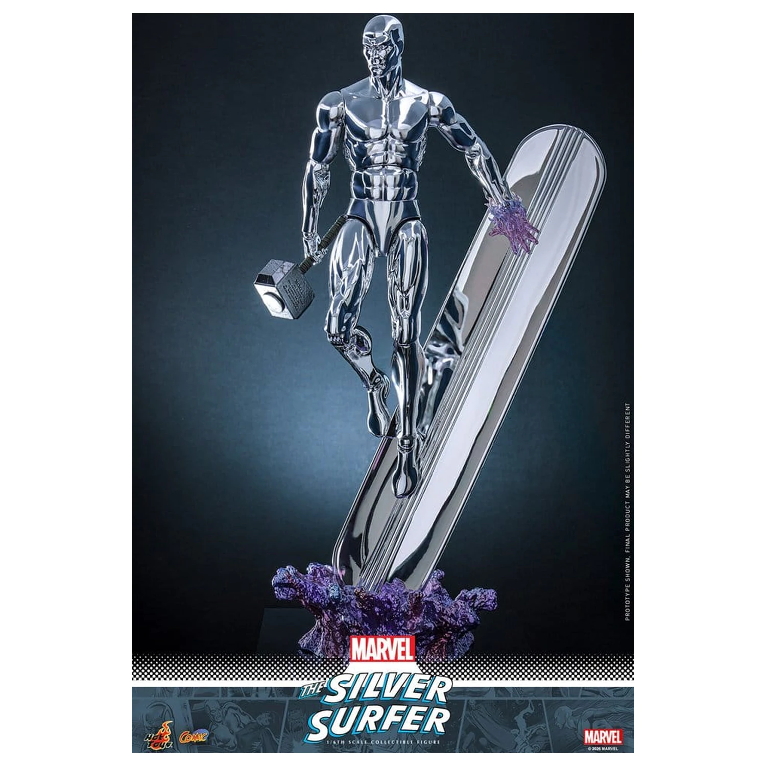 Marvel akčná figúrka 1/6 Silver Surfer 32 cm produktová fotografia