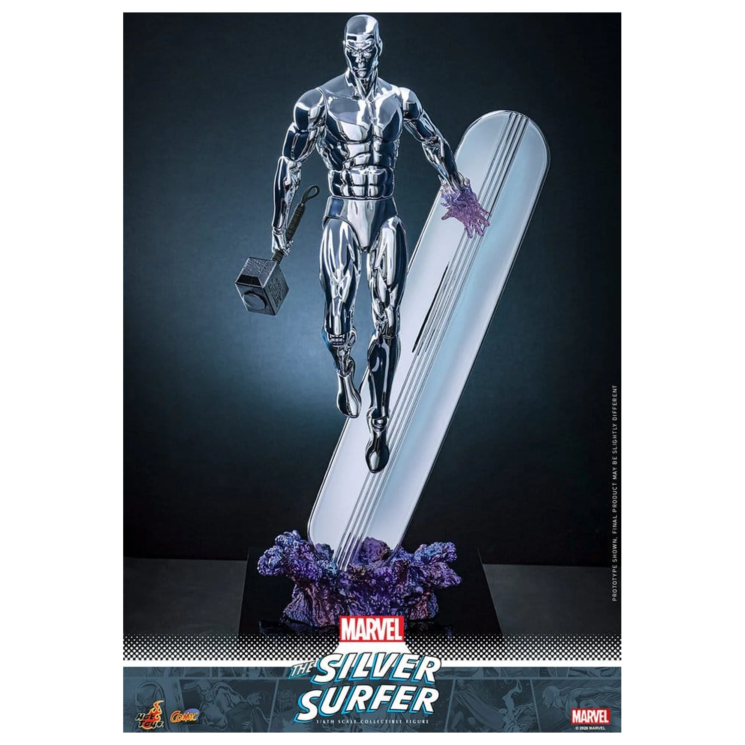 Marvel akčná figúrka 1/6 Silver Surfer 32 cm produktová fotografia