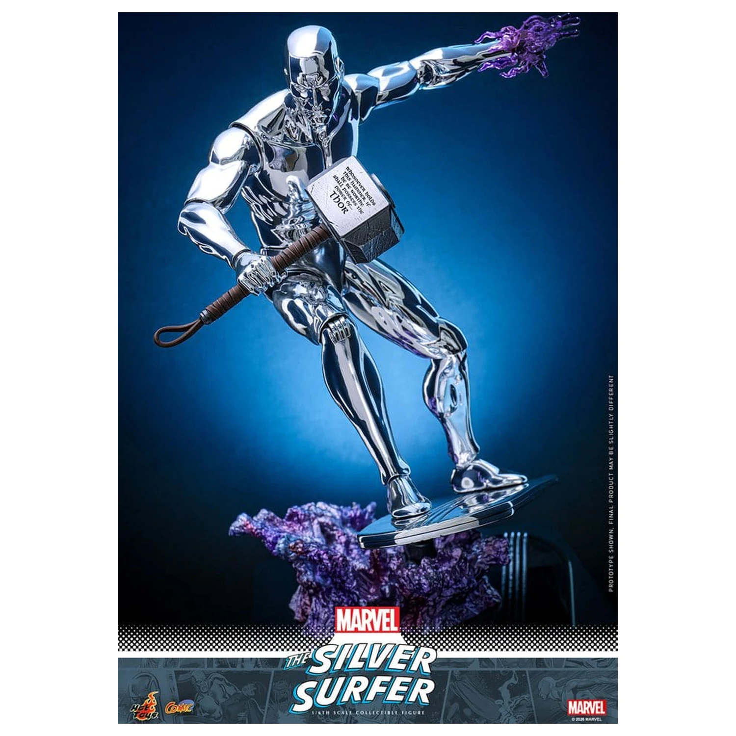 Marvel akčná figúrka 1/6 Silver Surfer 32 cm produktová fotografia