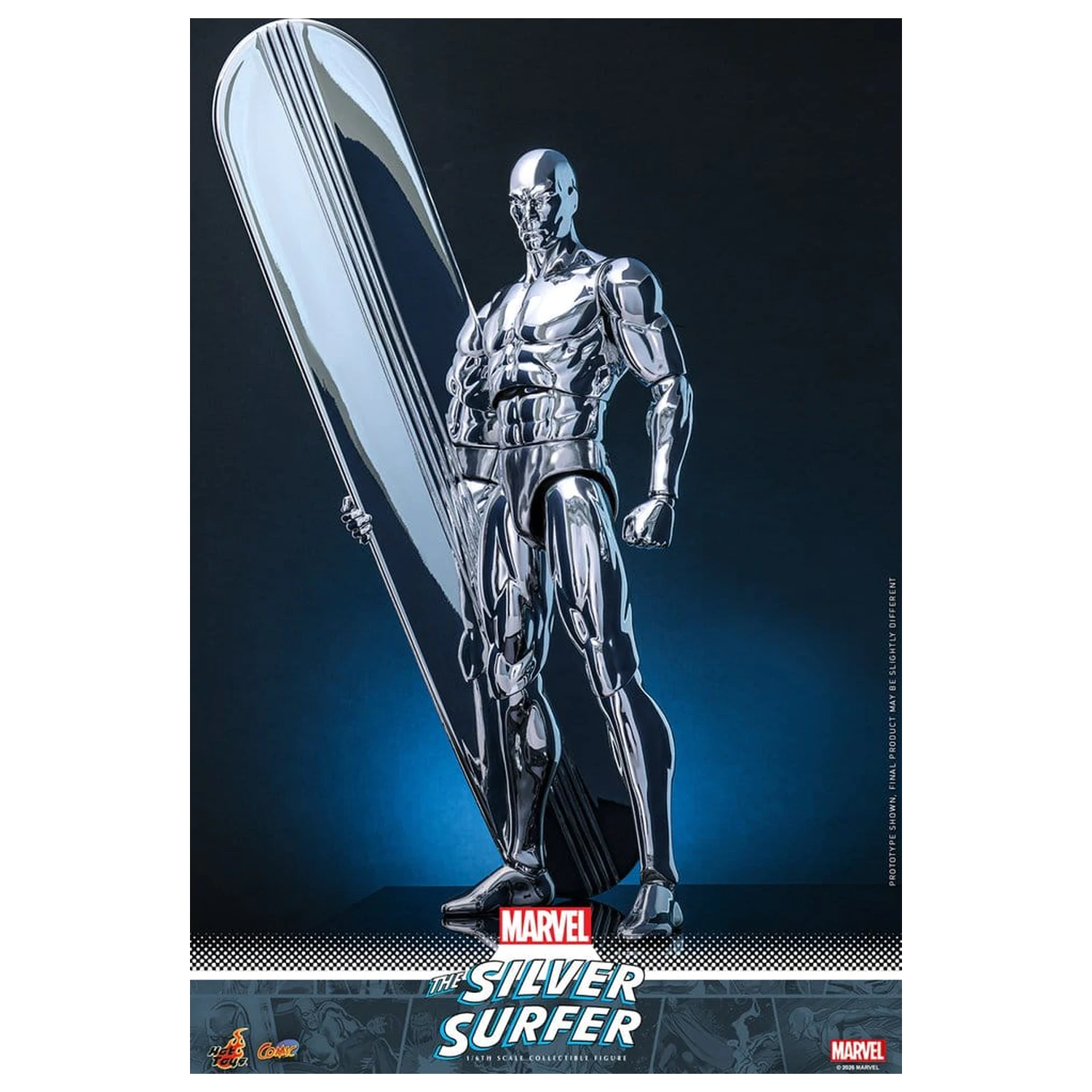 Marvel akčná figúrka 1/6 Silver Surfer 32 cm produktová fotografia