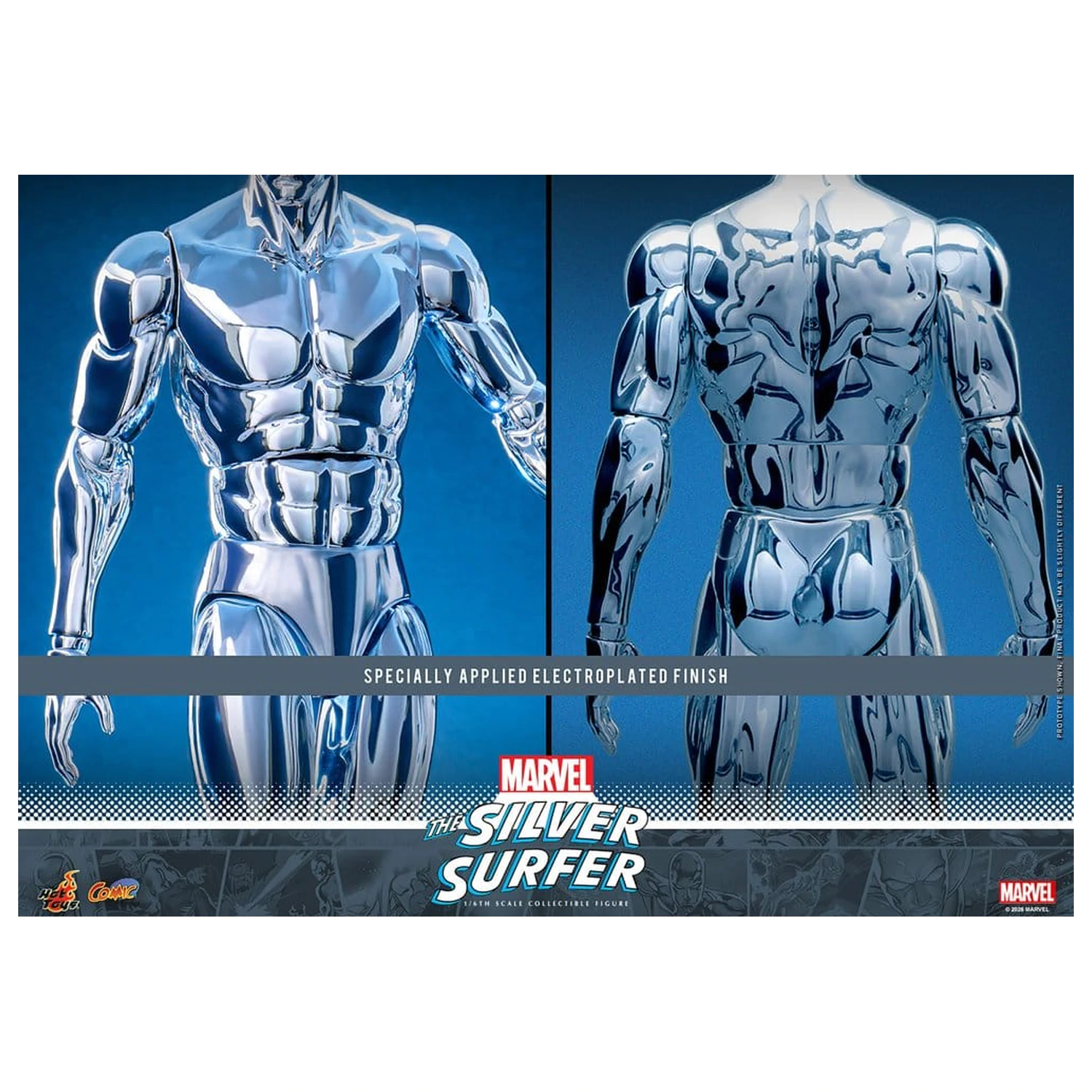 Marvel akčná figúrka 1/6 Silver Surfer 32 cm produktová fotografia