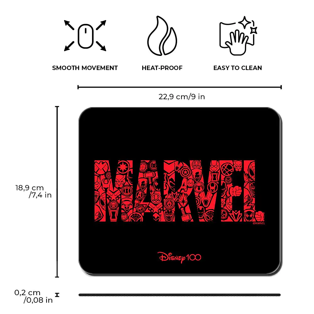 Marvel 100th Anniversary Disney podložka pod myš produktová fotografia