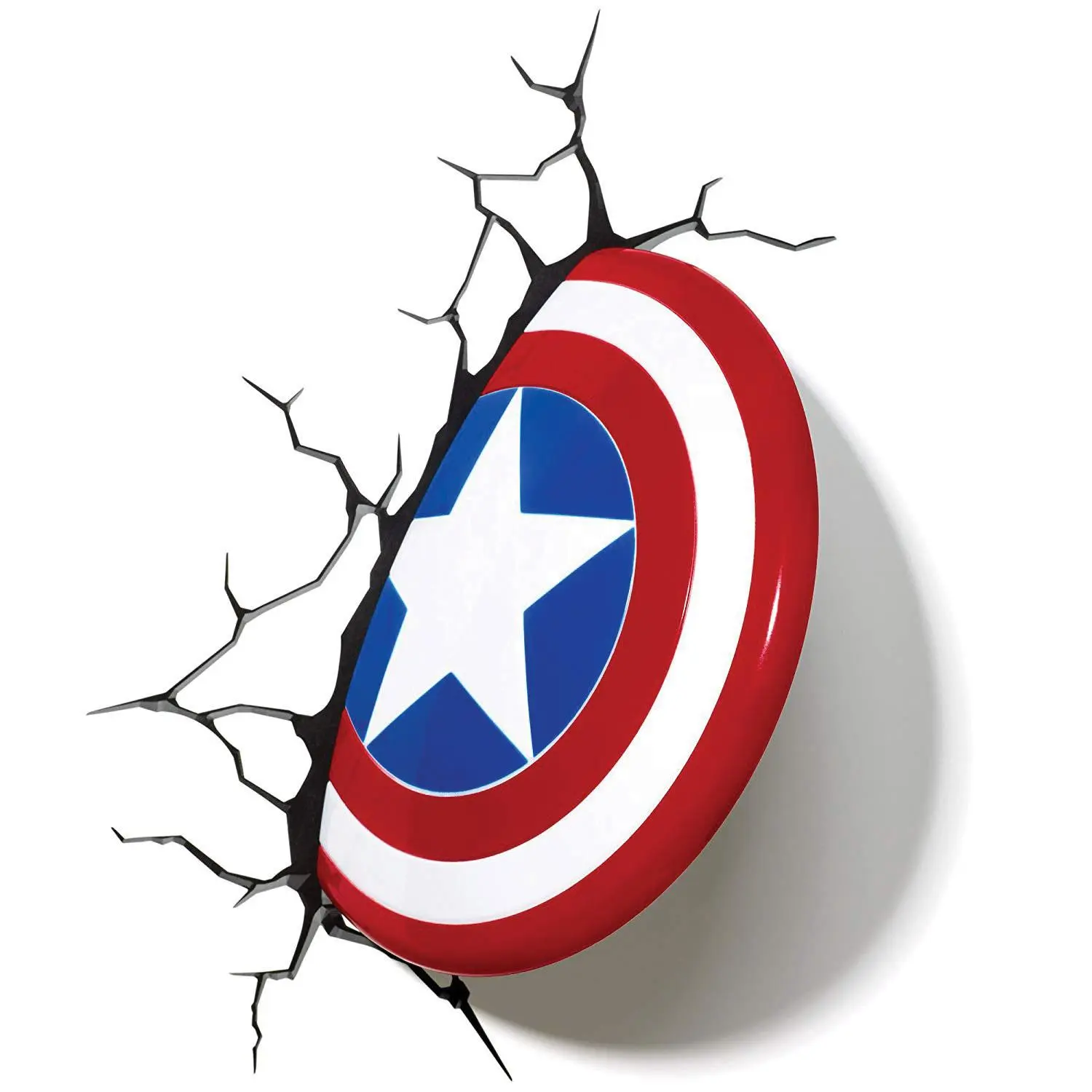 Marvel 3D LED lampa Captain America Shield termékfotó