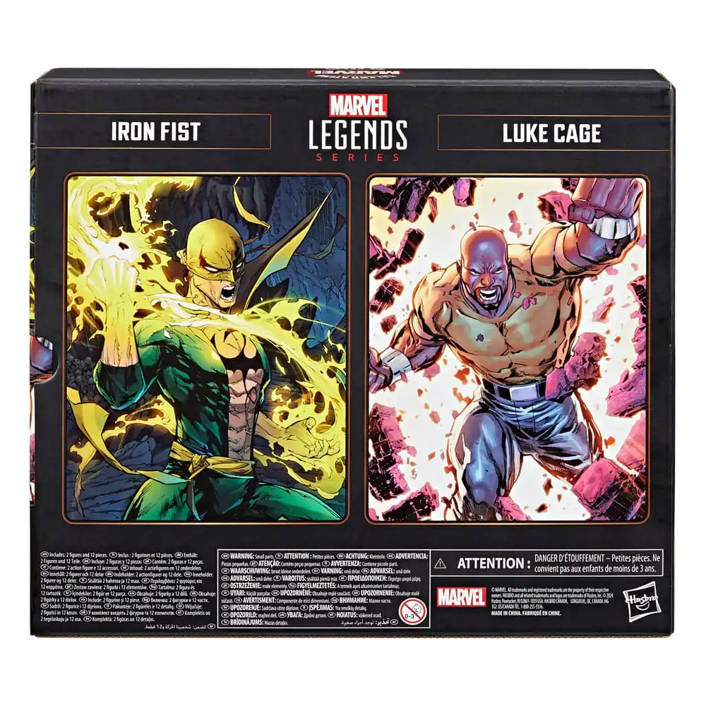 Marvel 85th Anniversary Marvel Legends Akčná figúrka 2-balenie Iron Fist a Luke Cage 15 cm termékfotó